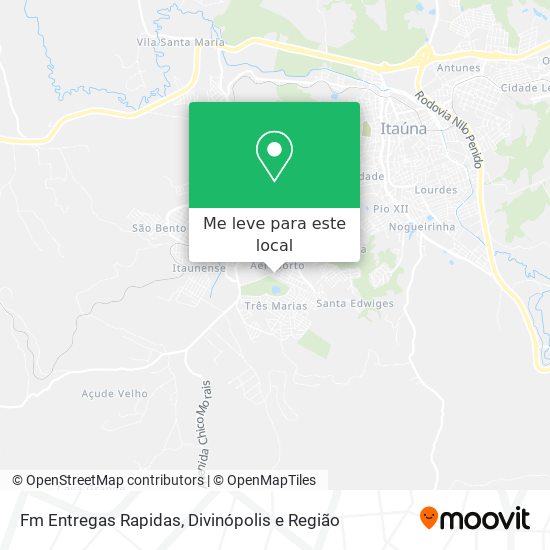 Fm Entregas Rapidas mapa