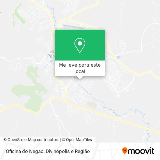 Oficina do Negao mapa