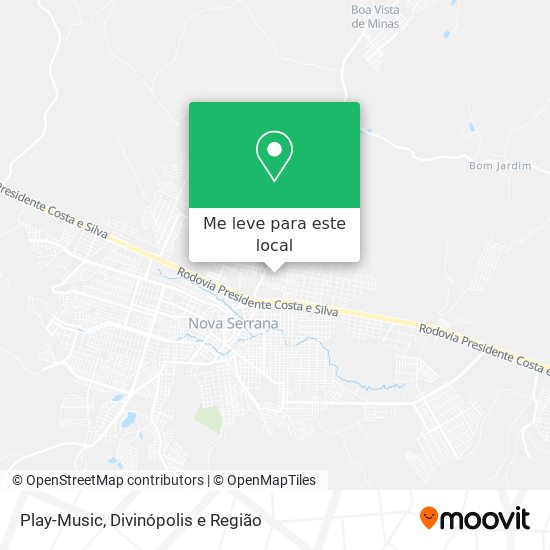 Play-Music mapa