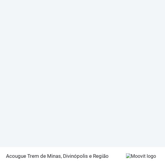 Acougue Trem de Minas mapa