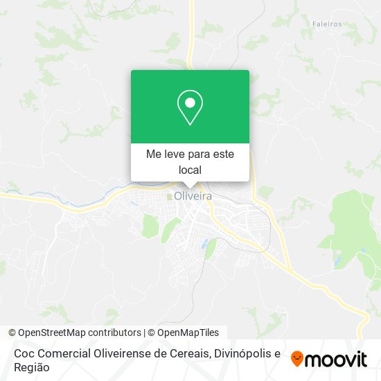 Coc Comercial Oliveirense de Cereais mapa