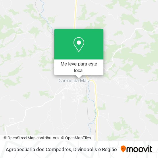 Agropecuaria dos Compadres mapa