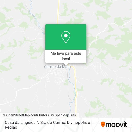 Casa da Linguica N Sra do Carmo mapa