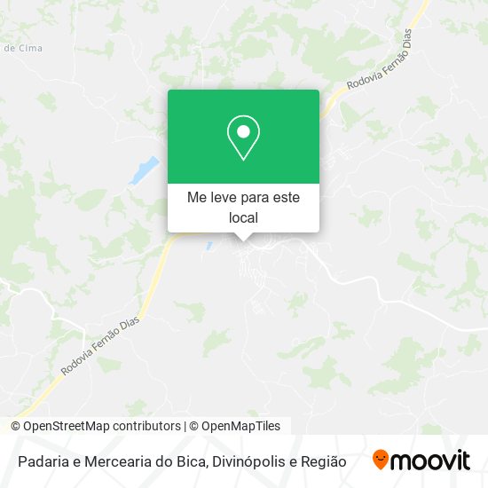 Padaria e Mercearia do Bica mapa