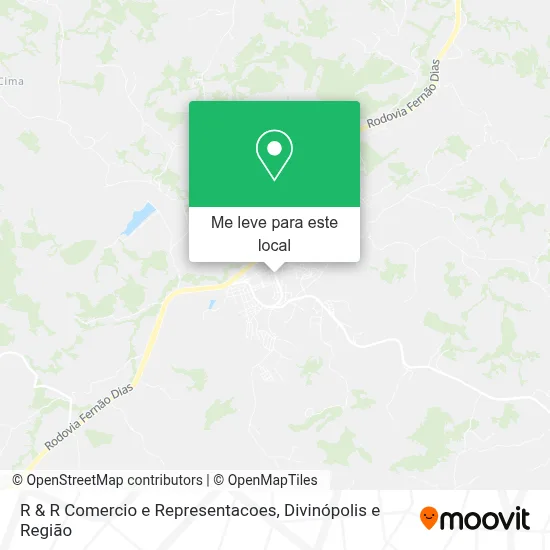 R & R Comercio e Representacoes mapa