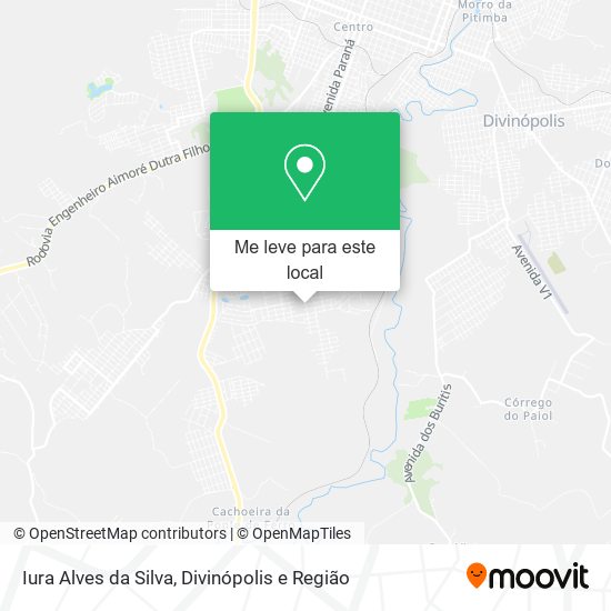 Iura Alves da Silva mapa