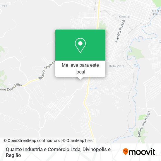 Quanto Indústria e Comércio Ltda mapa