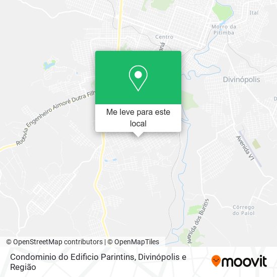 Condominio do Edificio Parintins mapa
