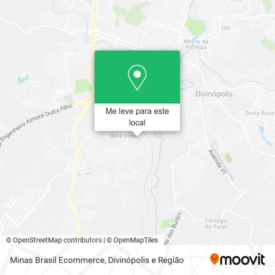Minas Brasil Ecommerce mapa