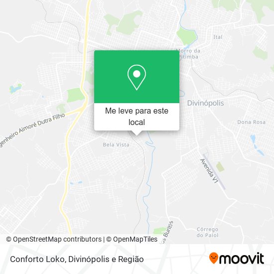 Conforto Loko mapa