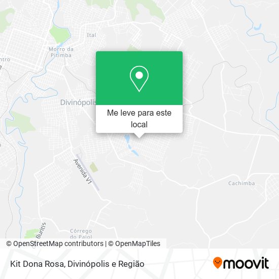 Kit Dona Rosa mapa