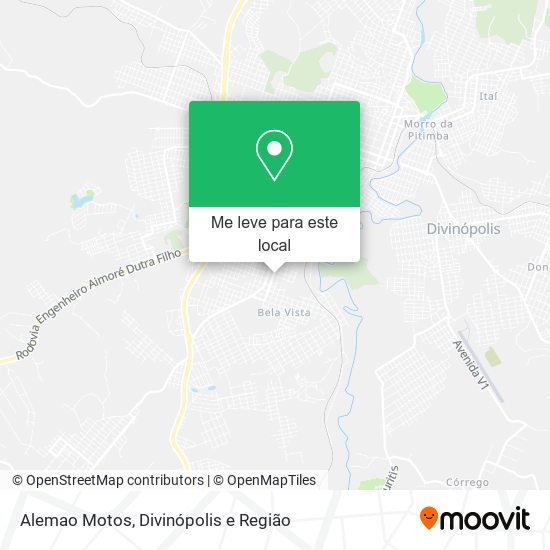 Alemao Motos mapa