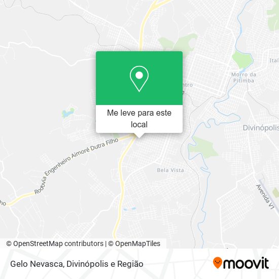 Gelo Nevasca mapa