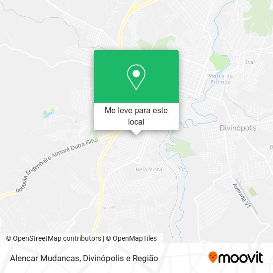 Alencar Mudancas mapa