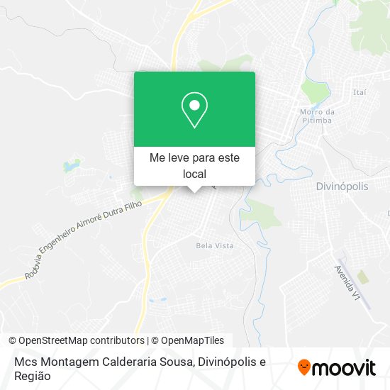 Mcs Montagem Calderaria Sousa mapa