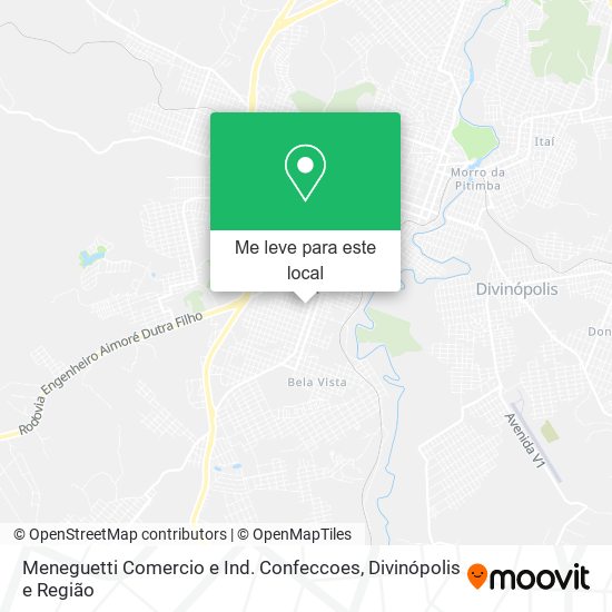 Meneguetti Comercio e Ind. Confeccoes mapa