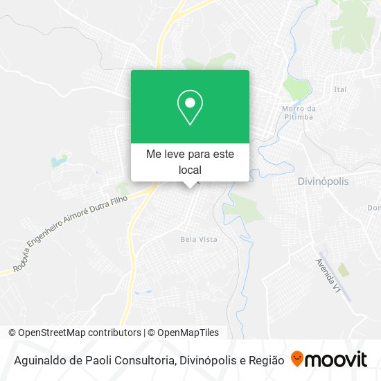 Aguinaldo de Paoli Consultoria mapa