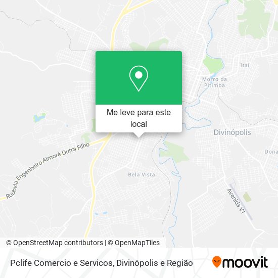 Pclife Comercio e Servicos mapa