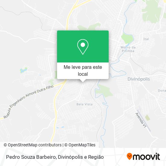 Pedro Souza Barbeiro mapa