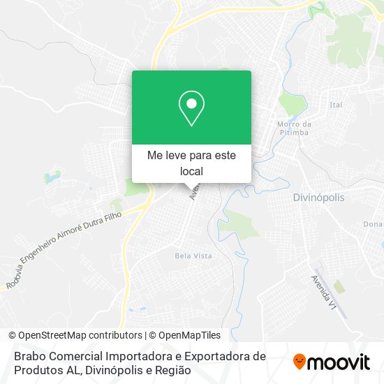 Brabo Comercial Importadora e Exportadora de Produtos AL mapa