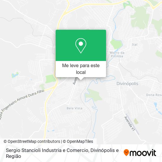 Sergio Stancioli Industria e Comercio mapa