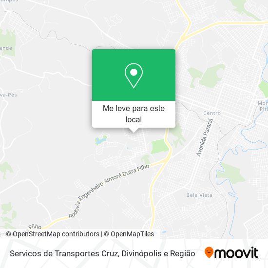 Servicos de Transportes Cruz mapa