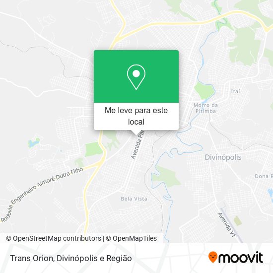 Trans Orion mapa