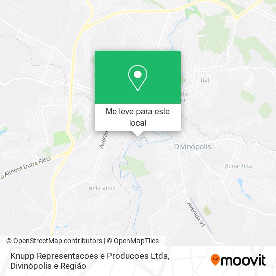 Knupp Representacoes e Producoes Ltda mapa