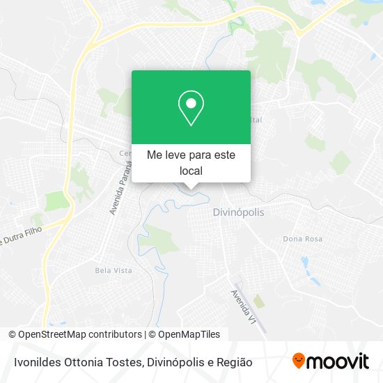 Ivonildes Ottonia Tostes mapa