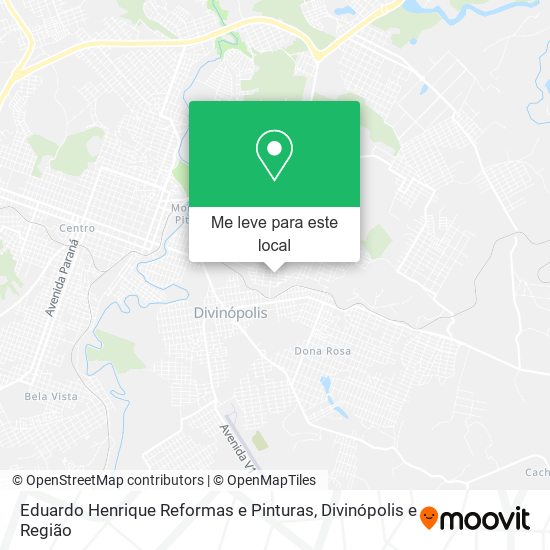 Eduardo Henrique Reformas e Pinturas mapa