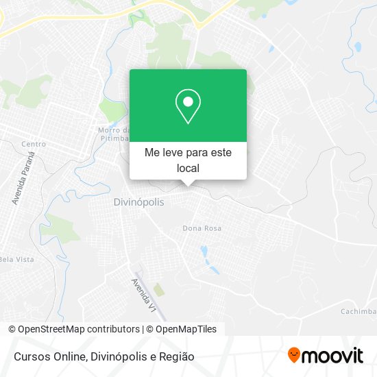 Cursos Online mapa