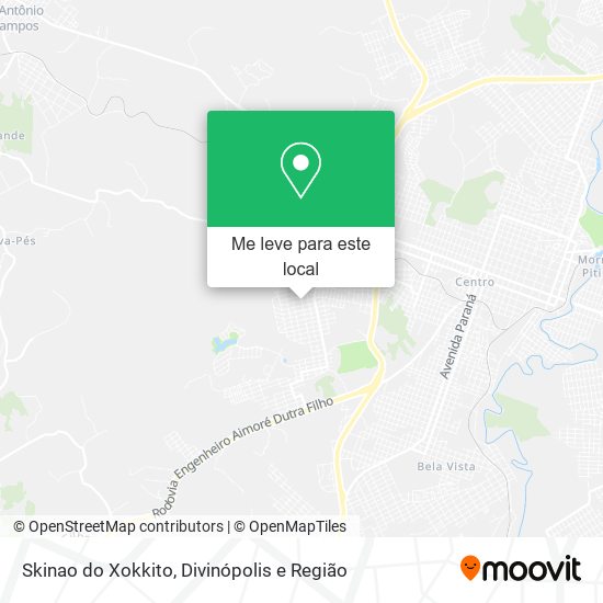 Skinao do Xokkito mapa