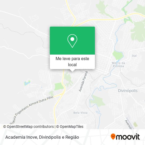 Academia Inove mapa