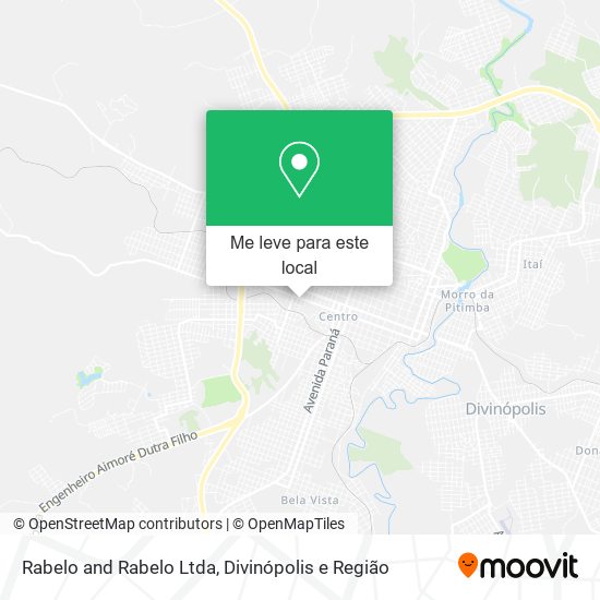 Rabelo and Rabelo Ltda mapa