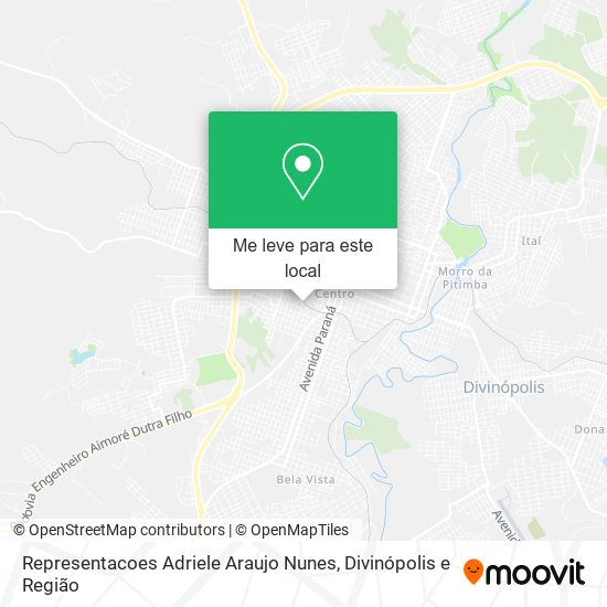 Representacoes Adriele Araujo Nunes mapa
