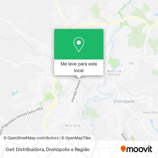 Gwt Distribuidora mapa