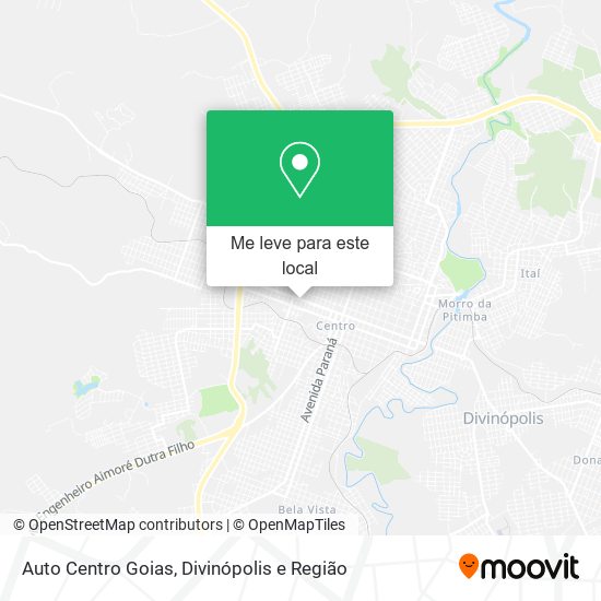 Auto Centro Goias mapa