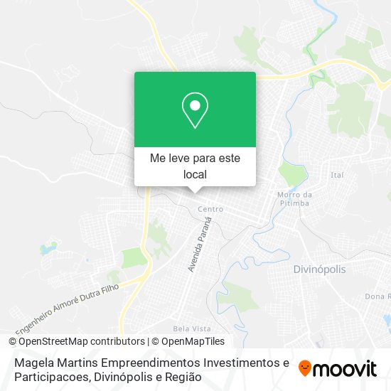 Magela Martins Empreendimentos Investimentos e Participacoes mapa