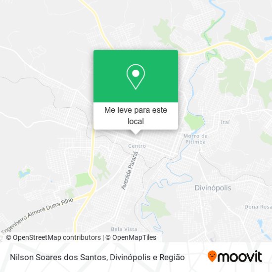 Nilson Soares dos Santos mapa