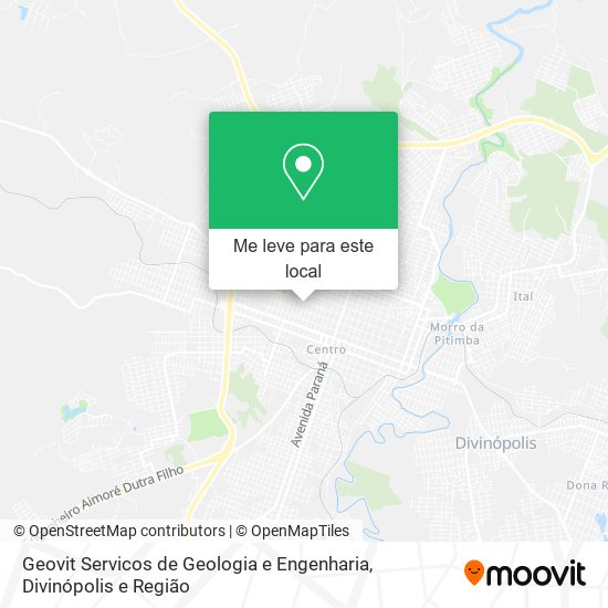 Geovit Servicos de Geologia e Engenharia mapa