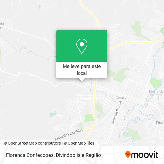 Florenca Confeccoes mapa