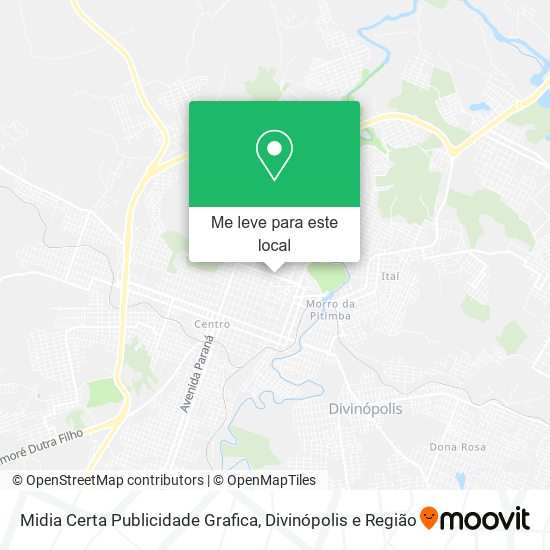 Midia Certa Publicidade Grafica mapa