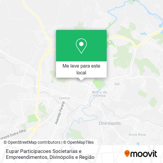 Eupar Participacoes Societarias e Empreendimentos mapa