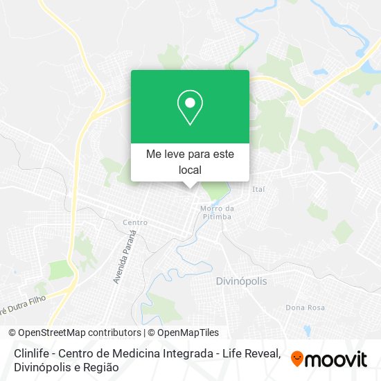 Clinlife - Centro de Medicina Integrada - Life Reveal mapa