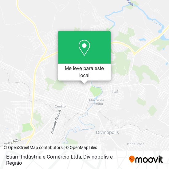 Etiam Indústria e Comércio Ltda mapa