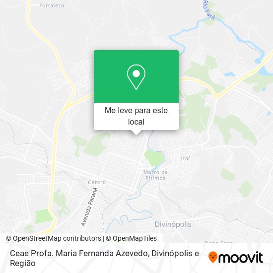 Ceae Profa. Maria Fernanda Azevedo mapa