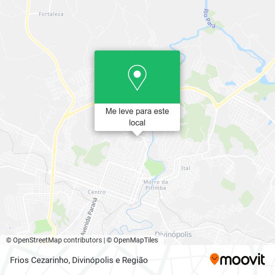 Frios Cezarinho mapa