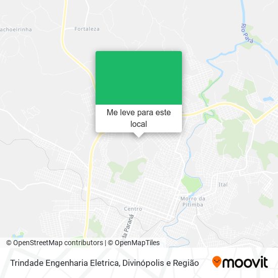 Trindade Engenharia Eletrica mapa