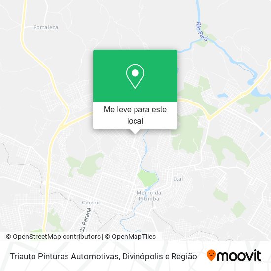 Triauto Pinturas Automotivas mapa