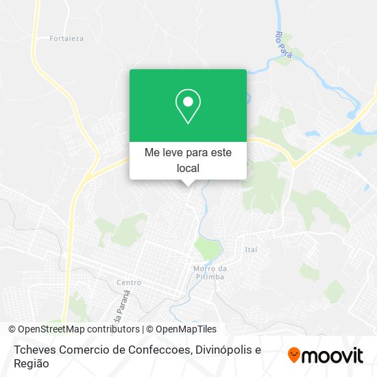 Tcheves Comercio de Confeccoes mapa